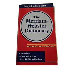 The Merriam webster dictionary isvn 08141300599